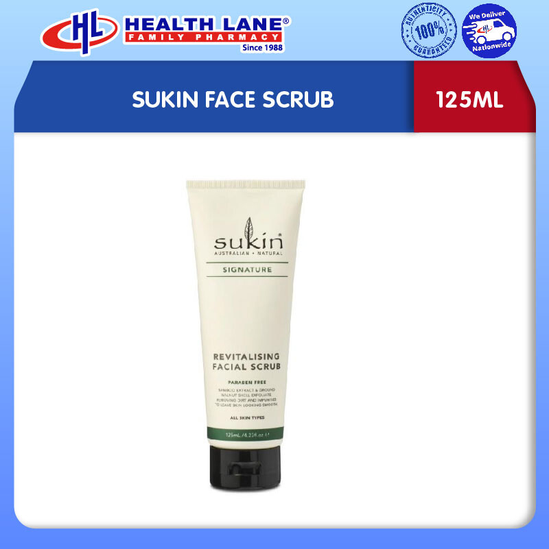 SUKIN REVITALISING FACIAL SCRUB (125ML)
